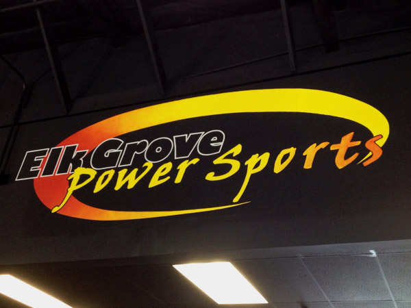 Elk Grove Power Sports Sign