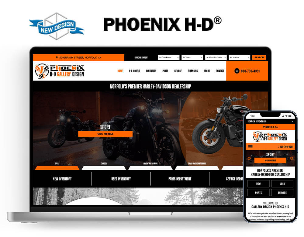 Gallery Design Phoenix H-D® | DX1
