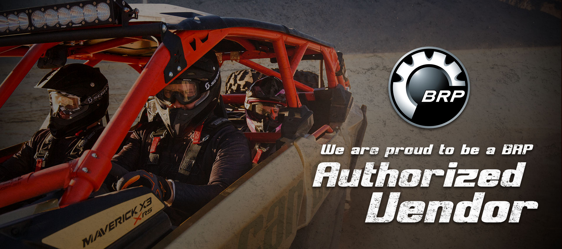 We are proud to be a BRP Authorized Vendor